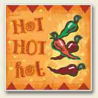 Fiesta Hot Hot Hot Coaster